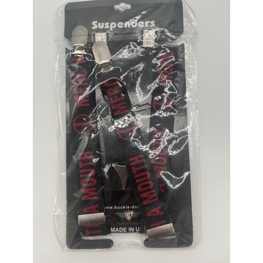 Buckle Down Deadpool Marvel Comics MERC‎ WITH A MOUTH Suspenders